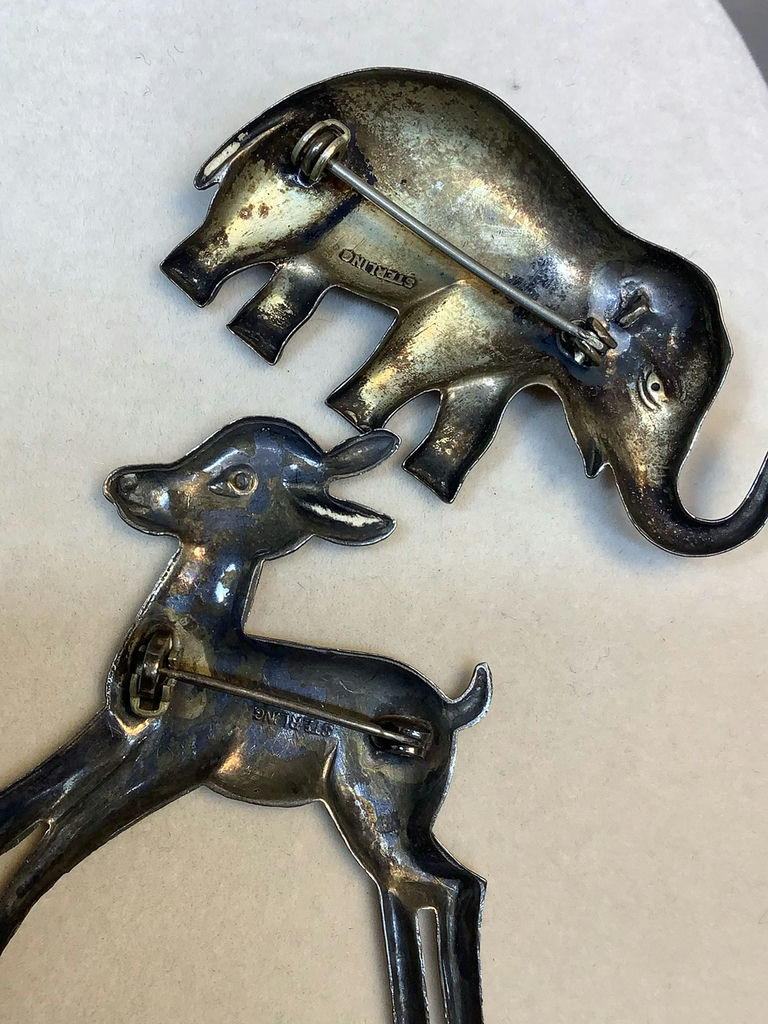 Vintage Sterling Jewelry (42 dwt) - image 9 of 19