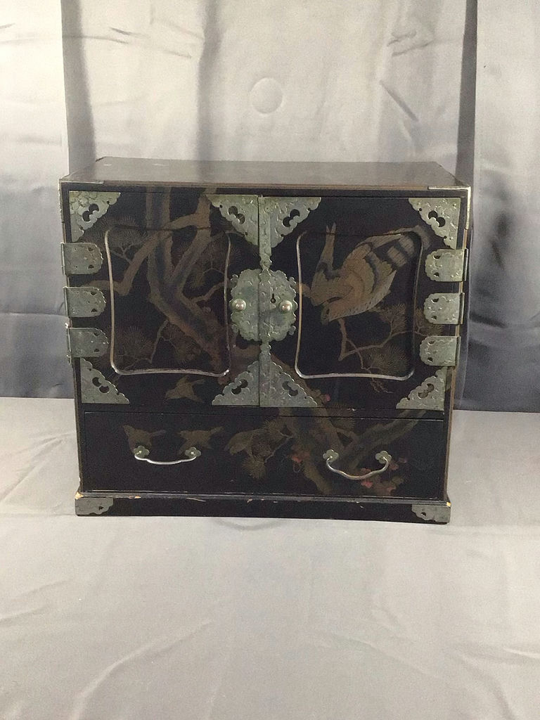 Vintage Lacquer Jewelry Box - image 1 of 19