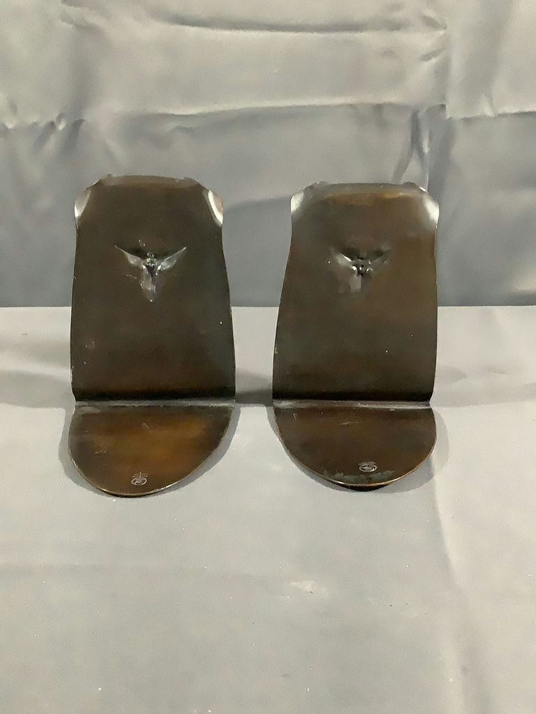 Antique Book Ends & Textile Printing Block - image 6 of 7