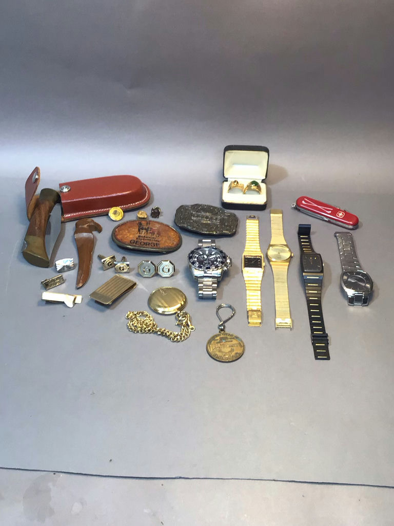 Vintage Mens Jewelry - image 1 of 14