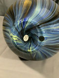 Blue Swirl Glass Vases - thumbnail 8 of 8
