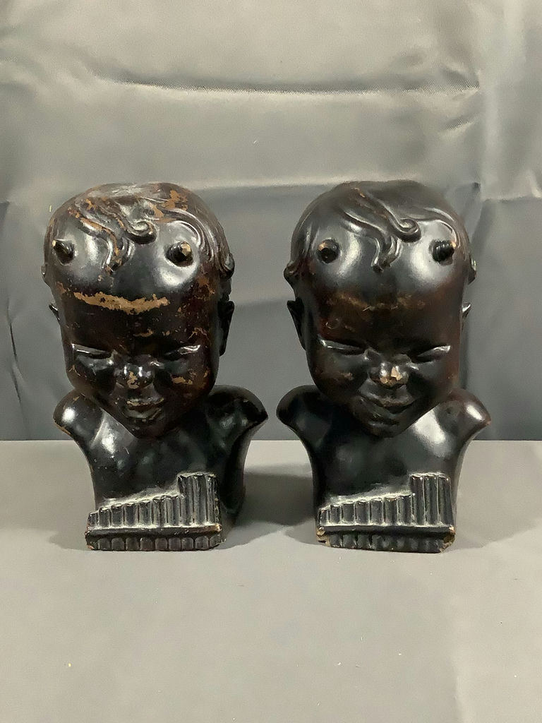 Vintage Helen Liedloff Pan Bookends - image 2 of 24