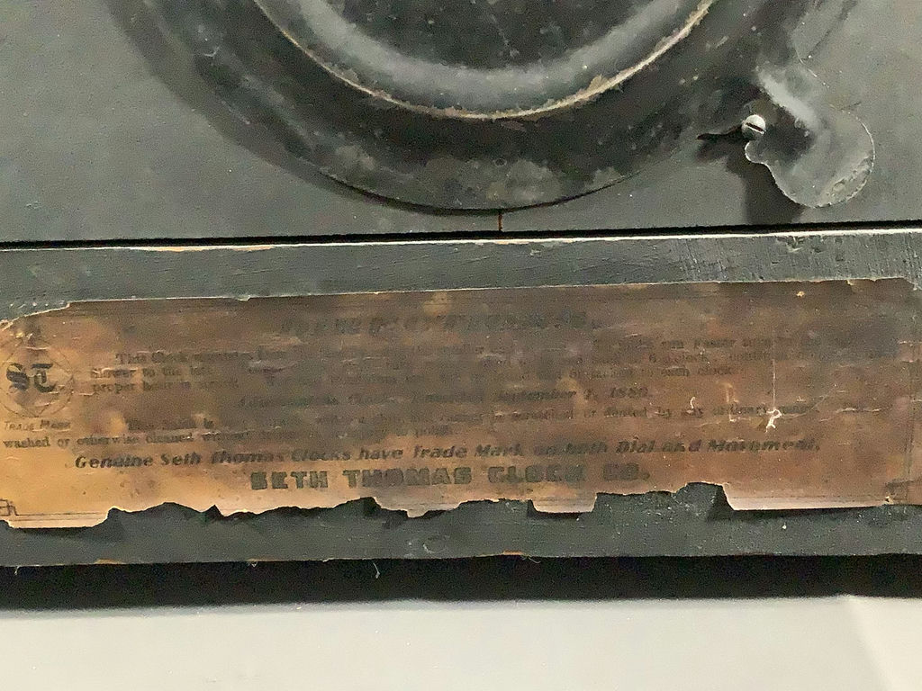 Antique Seth Thomas Adamantine Mantle Clock - image 10 of 10