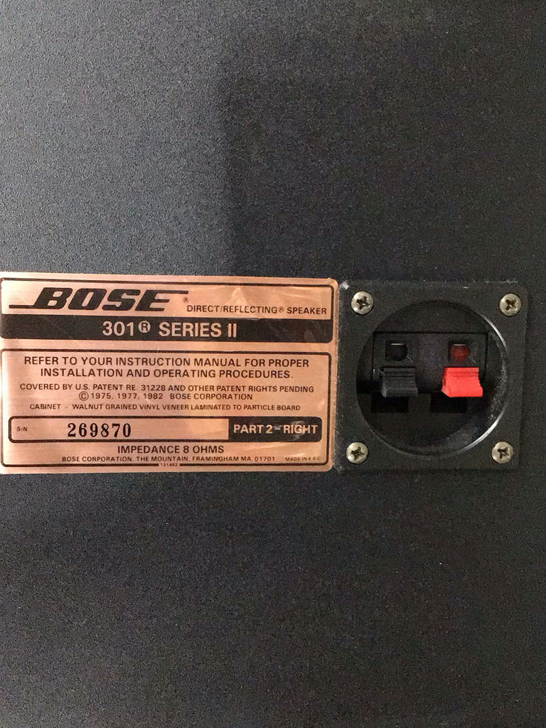 Bose 301 Series II Speakers - image 5 of 6