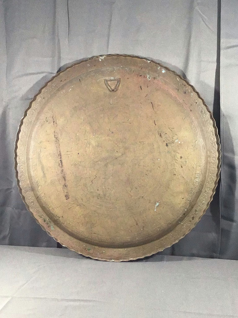 Vintage Copper Tray, Kettle, & Strainer - image 15 of 15