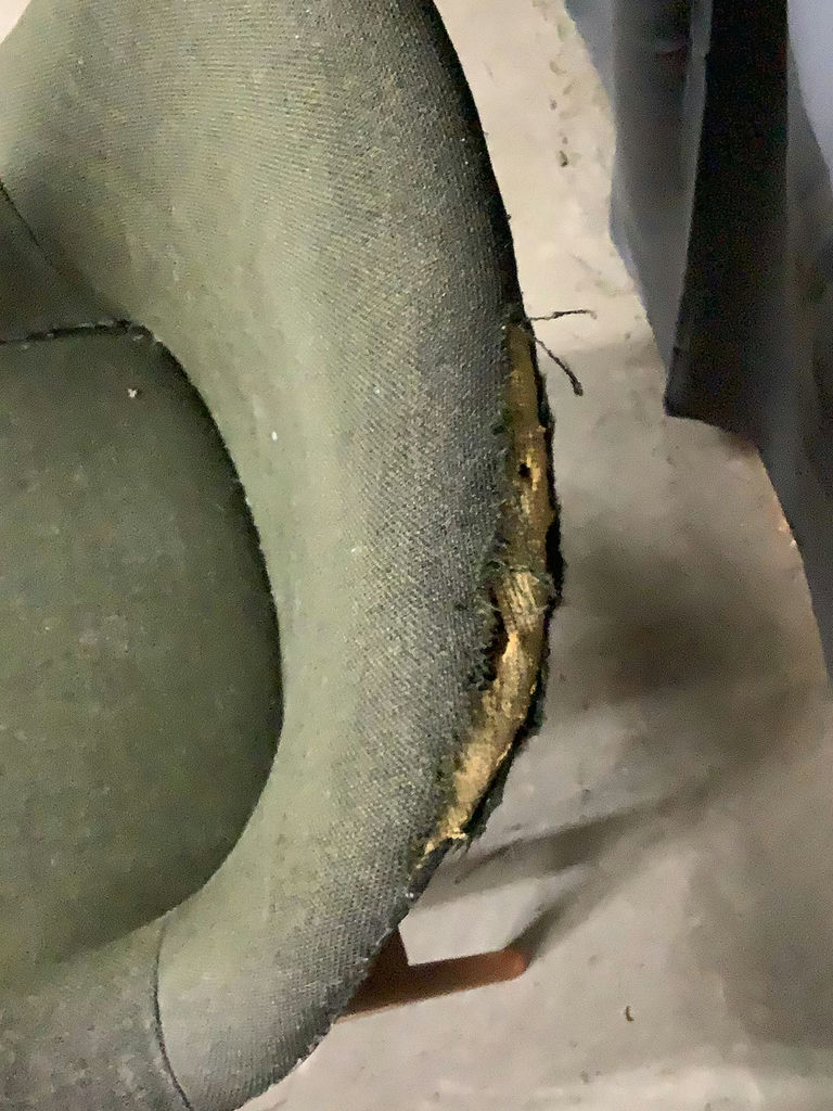MCM Upholstered Arm Chairs - image 9 of 10