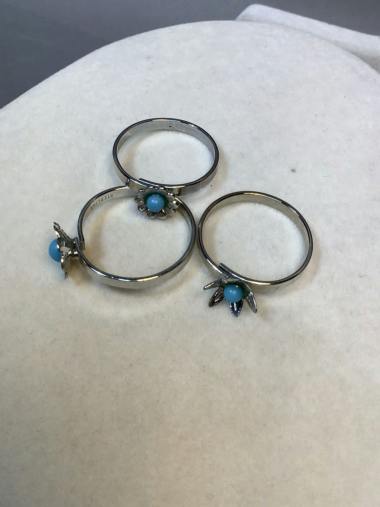Vintage Sterling Jewelry (42 dwt) - image 16 of 19