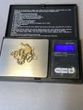 18K Yellow Gold Necklace & Nefertiti Pendant (6 dwt) - thumbnail 9 of 9
