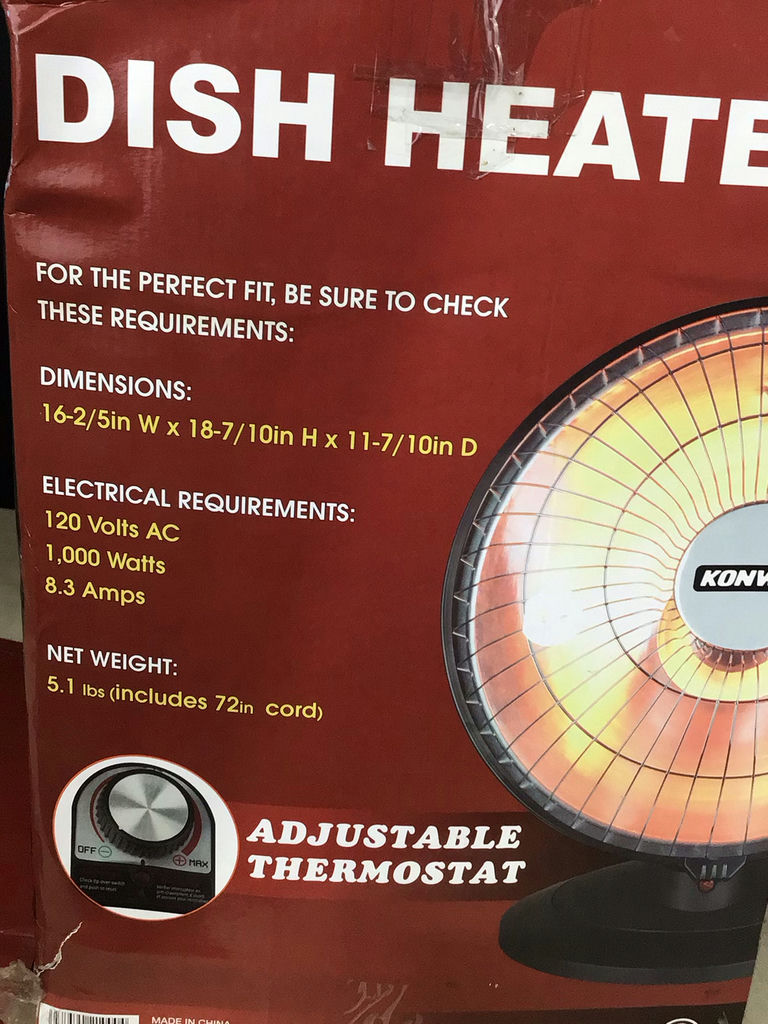 Konwin Dish Heater - image 2 of 4