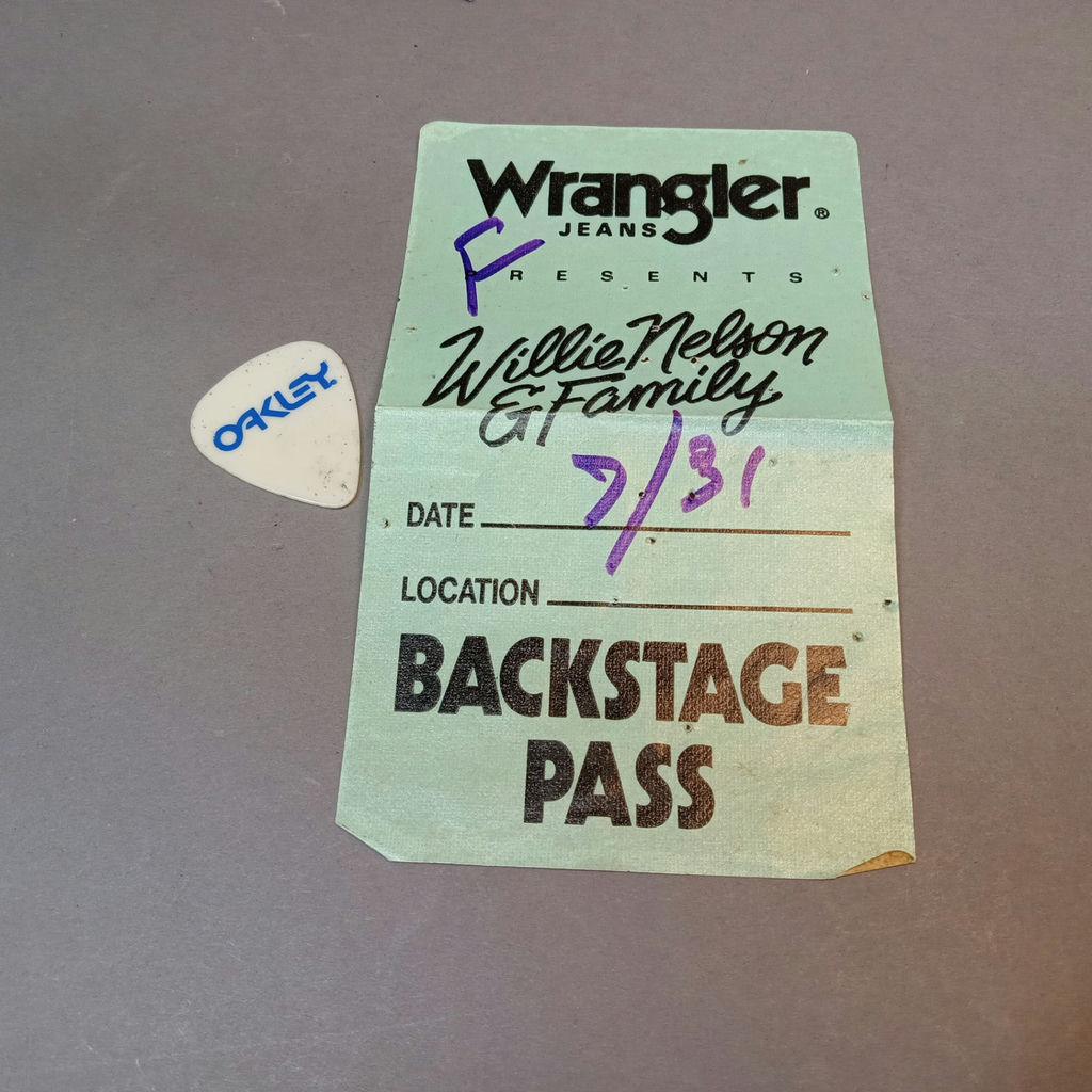 Willie Nelson Autographed Ticket Stub - July 31 1988 - image 5 of 7
