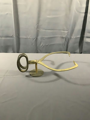 Vintage Solid Brass Wall Mount Ice Block Tongs - Image 1 of 4