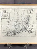 "An Exact Mapp of New England and New York" Framed Print - thumbnail 2 of 5