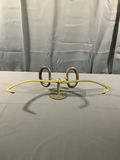 Vintage Solid Brass Wall Mount Ice Block Tongs - thumbnail 3 of 4