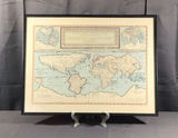 "The World by Gerard and Cornelis de Jode, 1589" Framed Print - thumbnail 1 of 5