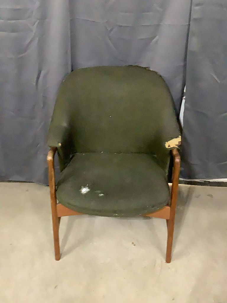 MCM Upholstered Arm Chairs - image 5 of 10