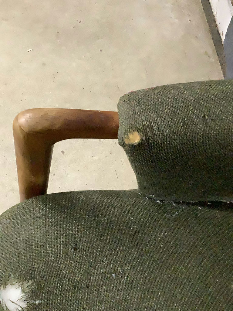 MCM Upholstered Arm Chairs - image 7 of 10