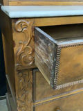 Antique Marble Top Sideboard - thumbnail 9 of 10