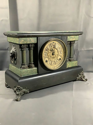 Antique Seth Thomas Adamantine Mantle Clock - Image 1 of 10