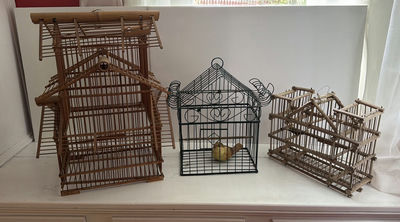 Vintage Bird Cages - Lot of 3 - Image 1 of 7