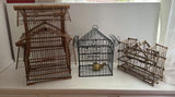 Vintage Bird Cages - Lot of 3 - thumbnail 1 of 7