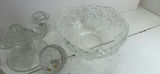 Clear Glass Tableware Lot - Serving Trays, Candlestick Holder etc - thumbnail 5 of 5