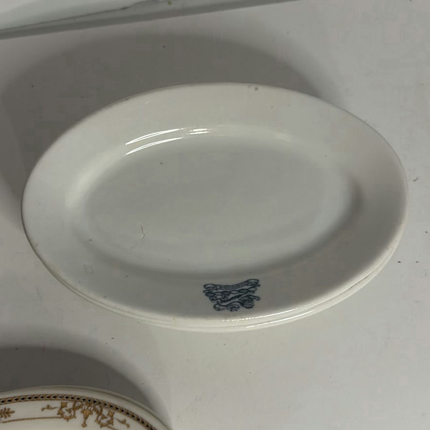 Porcelain Serving Plates including JOHN MADDOCK & SONS ENGLAND - image 4 of 10