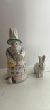 Ceramic Bunny Figurines - thumbnail 1 of 6