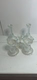 Vintage Glass Candlestick Holder Lot - thumbnail 1 of 4