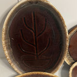 Vintage Brown Drip Glaze Ceramic Serving Pieces Hull and McCoy Included - thumbnail 3 of 9