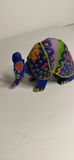 Colorful Armadillo Figurine - Signed Pepe Santiago - Mexican Folk Art - thumbnail 2 of 3