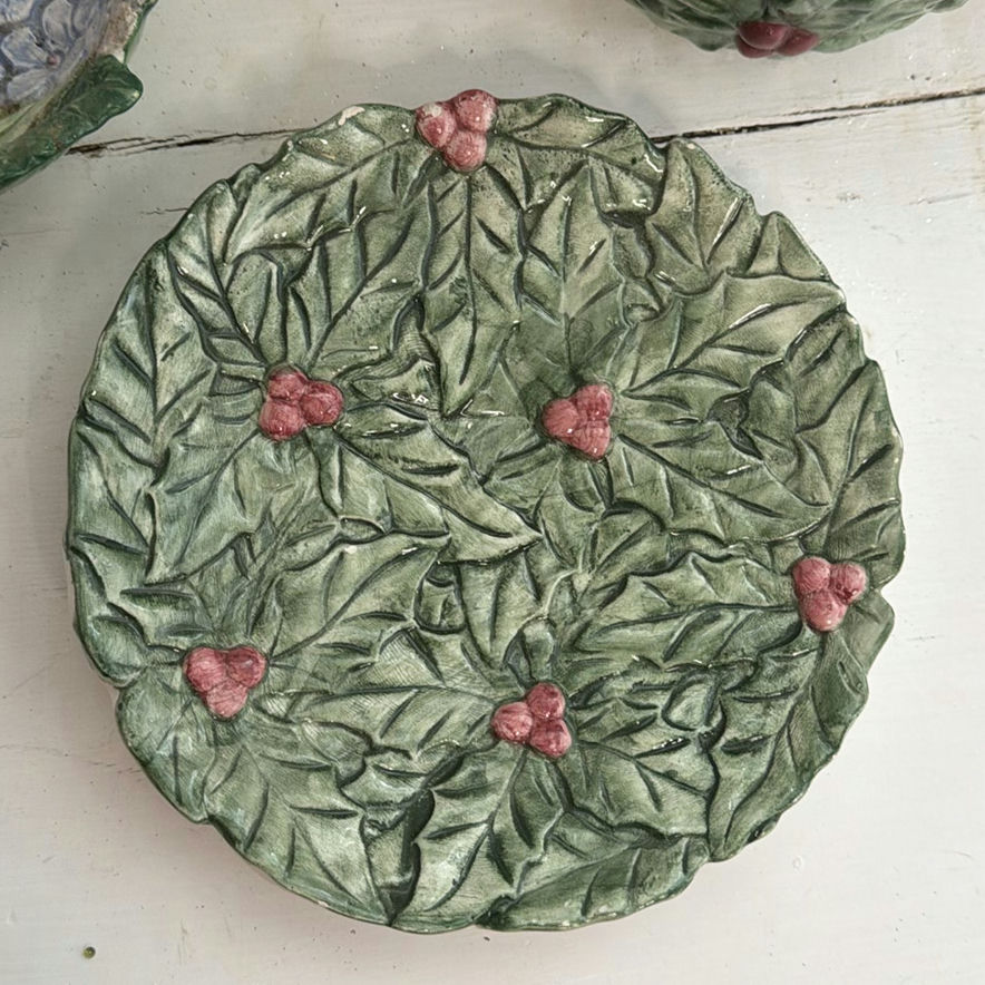 Vintage Embossed Pieces Including Nantucket Christmas Pattern - image 2 of 7