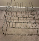 Lot of 2 Metal Shoe Racks - thumbnail 1 of 1
