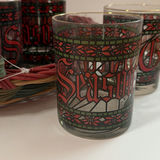 Vintage Holiday Glasses - Houze Glass Company Season's Greetings - thumbnail 3 of 3