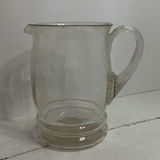 Assorted Clear Glass Vintage Pitchers - thumbnail 4 of 6