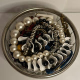 Assorted Beaded Jewelry in Collectible Bowl - thumbnail 3 of 3