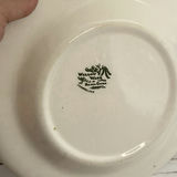 Blue and White Willow Pattern Dish Lot w/ Blue Glass - thumbnail 6 of 7