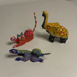 Lot of Small Oaxaca Mexican Folk Art Figurines - thumbnail 1 of 3