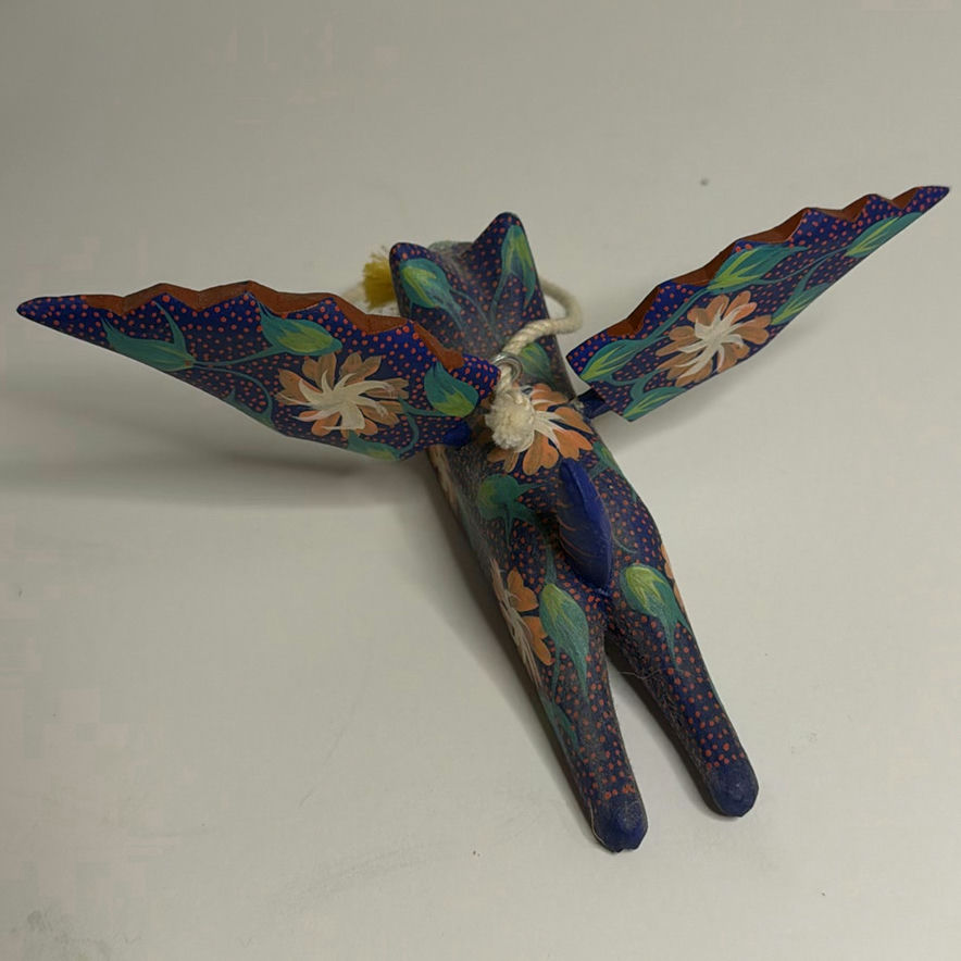 Oaxacan Alebrije Winged Animal Figurine Mexican Folk Art - image 2 of 4