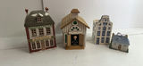 Miniature Ceramic House/Village Pieces - Including Dept 56 - thumbnail 1 of 3