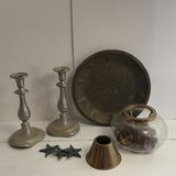 Random Lot of Metal Decor - thumbnail 1 of 5
