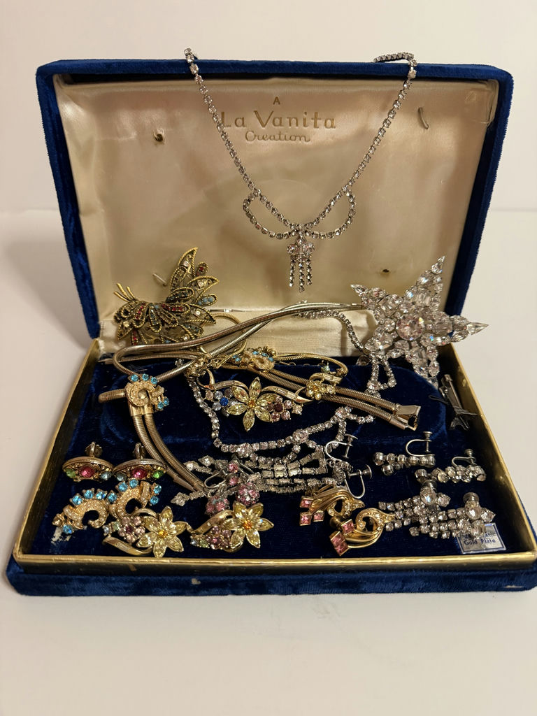 Vintage Rhinestone Jewelry Collection - image 1 of 5