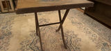 Vintage Square Folding Table - thumbnail 3 of 8