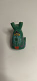 Alebrije Frog Figurine Oaxaca Mexico Folk Art - thumbnail 3 of 4