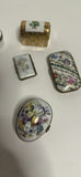 Assorted Limoges/Porcelain Trinket Boxes - thumbnail 4 of 5