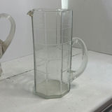 Assorted Clear Glass Vintage Pitchers - thumbnail 2 of 6