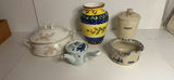 Assorted Ceramic Kitchenware and Decorative Pottery - thumbnail 1 of 8
