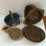 Assorted Woven Baskets - thumbnail 1 of 3