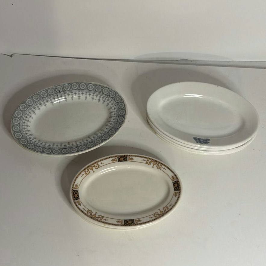 Porcelain Serving Plates including JOHN MADDOCK & SONS ENGLAND - image 1 of 10