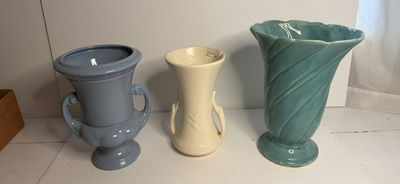 Set of Mid Century Ceramic Vases including Abingdon - Image 1 of 8
