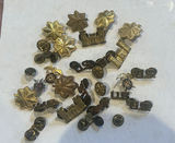 World War Ii And Later Us Army Brass Uniform Insignias - thumbnail 1 of 5